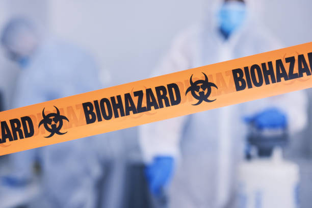 Professional Infectious Disease Decontamination technician working in McFarland, WI